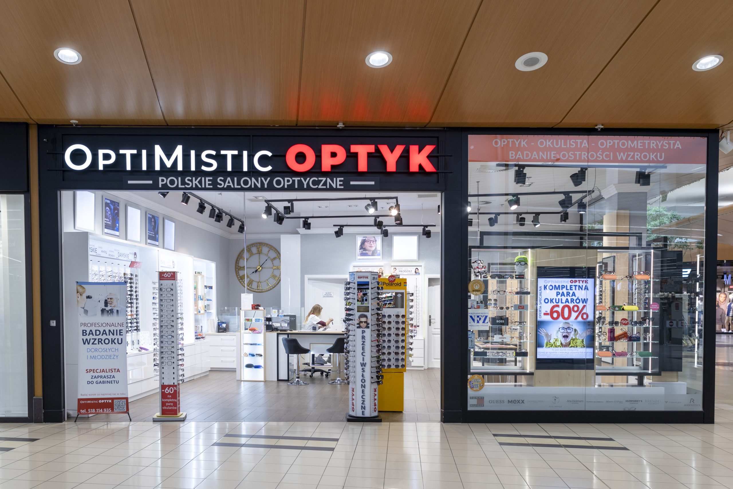 Optimistic Optyk - witryna