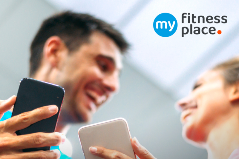 zdjęcie kobiety i mężczyzny promujące my fitness place