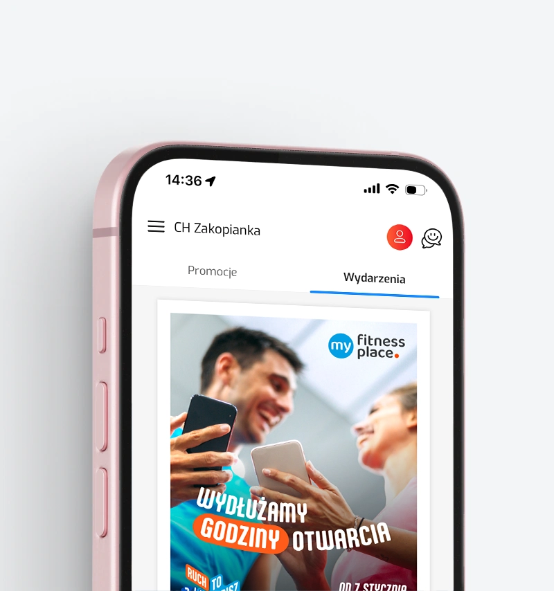 mockup aplikacji mobilnej PH Zakopianka
