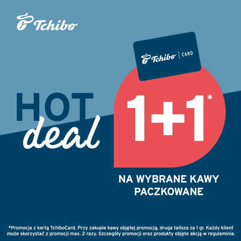 1+1 na kawy ziarniste Barista
