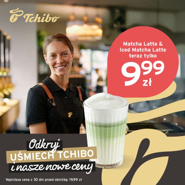 Uśmiech zaczyna się od matchy - oferta Tchibo - PH Zakopianka