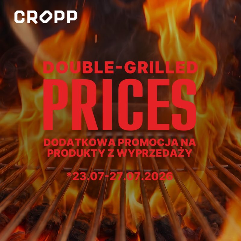 Grillujemy ceny podwójnie! Wyprzedaż w Cropp. PH Zakopianka