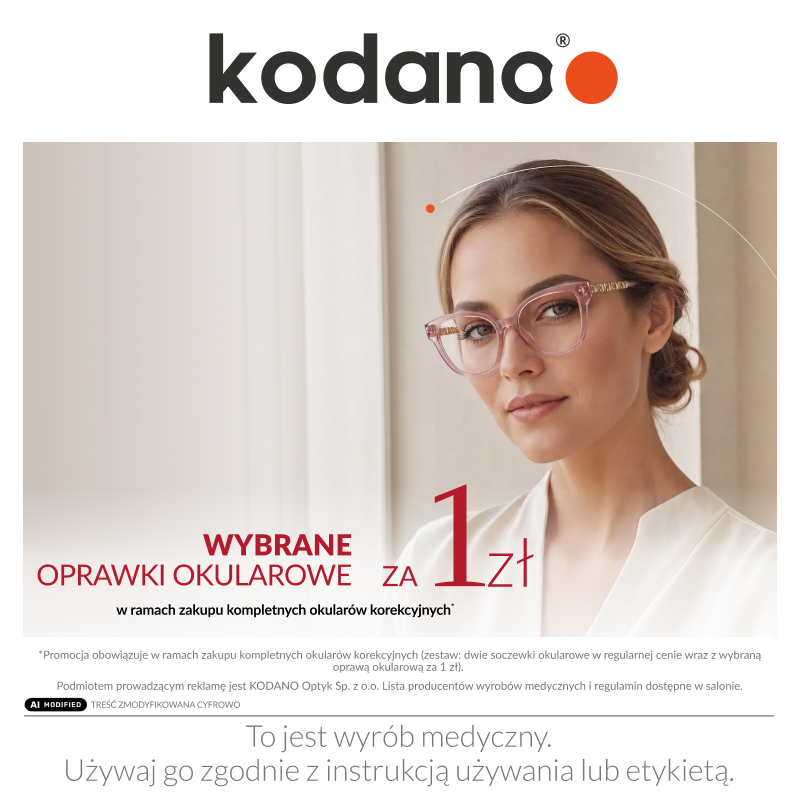 WYBRANE oprawki okularowe za 1 zł!